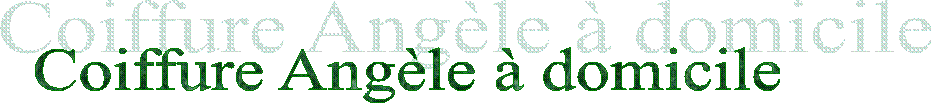 Coiffure Angle  domicile